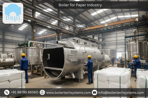 Boiler for Paper Industry