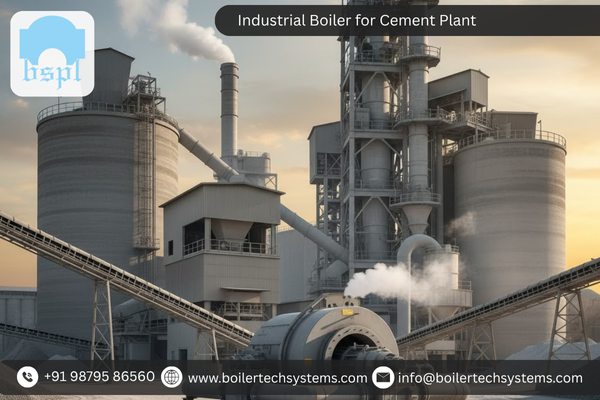 Industrial Boiler for Cement Plant
