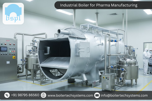 Industrial Boiler for Pharma Manufacturing