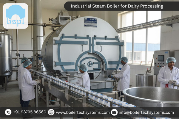 Industrial Steam Boiler for Dairy Processing