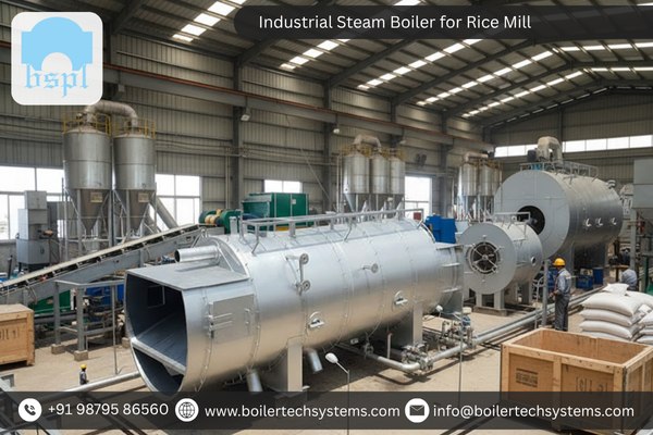 Industrial Steam Boiler for Rice Mill