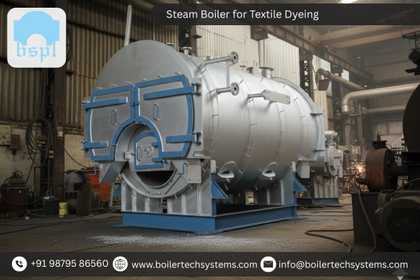 Steam Boiler for Textile Dyeing